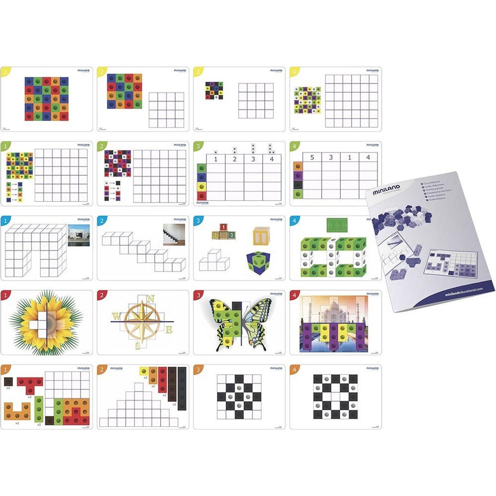 Miniland Activity Cubes - ABC School Supplies