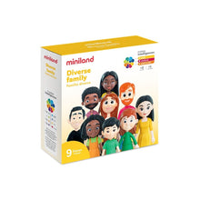 Miniland Diverse Family (9 figures) - ABC School Supplies