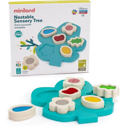 Miniland Feel To Learn: Nestable Sensory Tree - ABC School Supplies