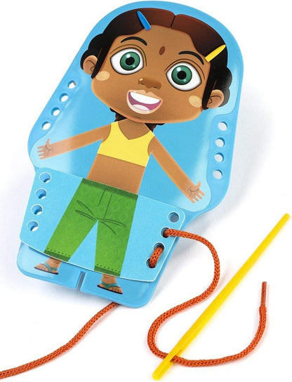 Miniland Flexi World Kids Lacing Set - ABC School Supplies