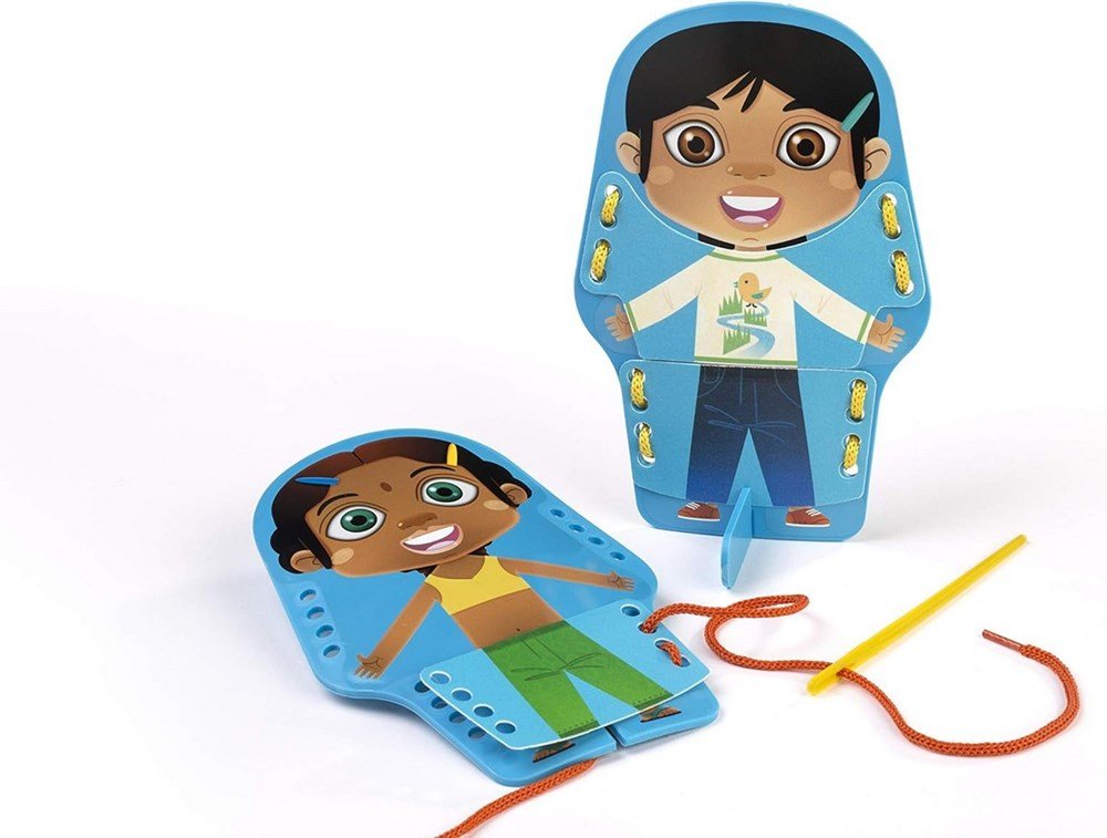 Miniland Flexi World Kids Lacing Set - ABC School Supplies
