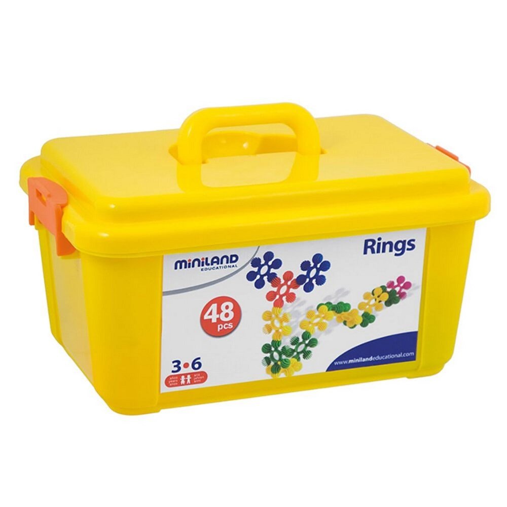 Miniland Interstar Rings (48 Pieces) - ABC School Supplies