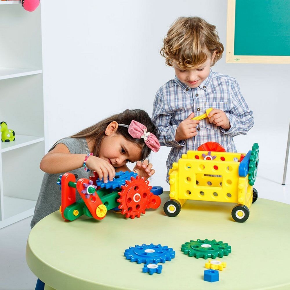Miniland Junior Engineer Gears (62 Pieces) - ABC School Supplies