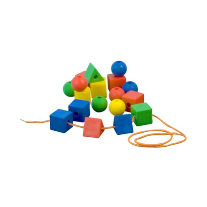 Miniland Lacing Shapes (100 pieces) - ABC School Supplies