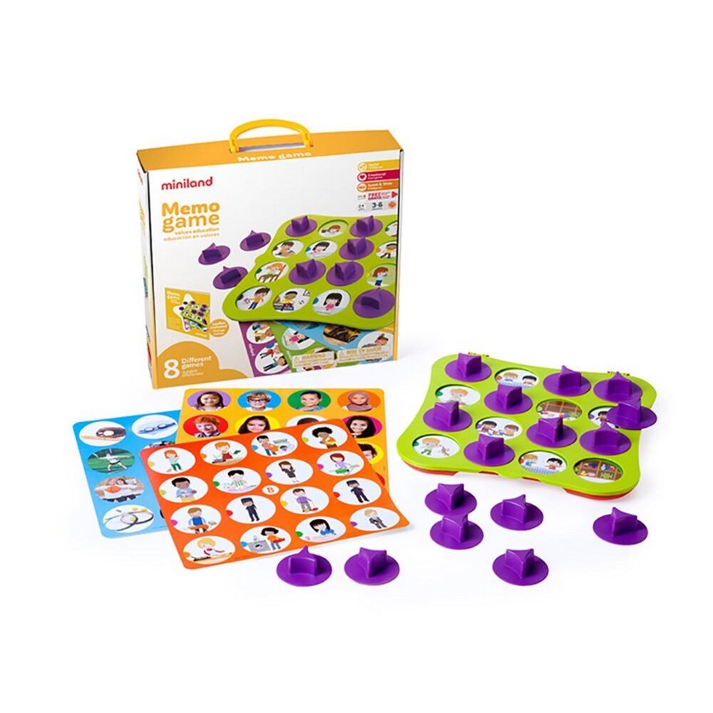 Miniland Memo Games: Values Education - ABC School Supplies