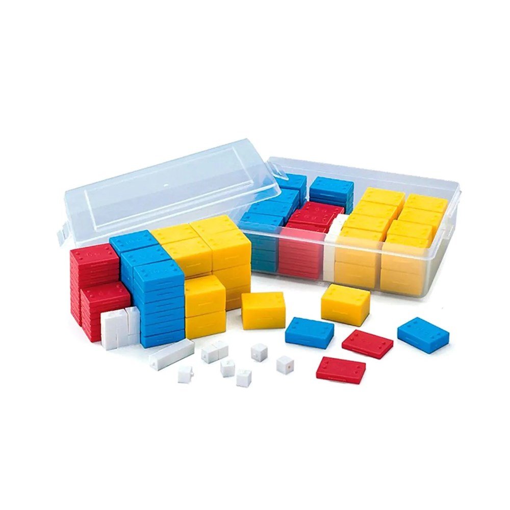 Miniland Plastic Weights Set of 76 - ABC School Supplies