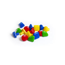 Miniland Superpegs (240 Pieces) - Primary Colors - ABC School Supplies