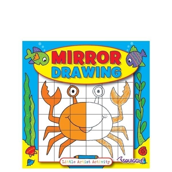 **Mirror Drawing Activity Book - ABC School Supplies