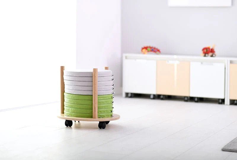 Mobile Trolley with Round Cushions - ABC School Supplies