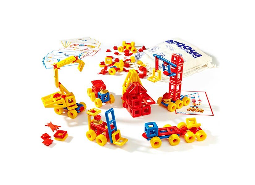 Mobilo Construction Set With Work - Cards - ABC School Supplies