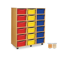 Monarch 18 Tray Double Tray Storage Unit - ABC School Supplies