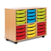 Monarch Allsorts Stackable Tray Storage Unit with 24 Single Trays - ABC School Supplies