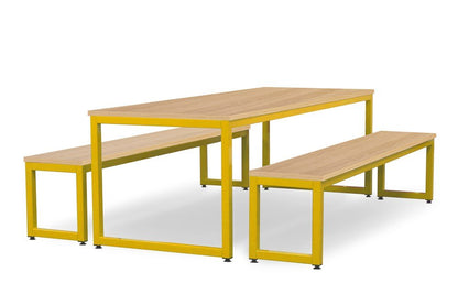 Monarch Dining Room Set 3 - W1800 x D760 x H800mm - ABC School Supplies
