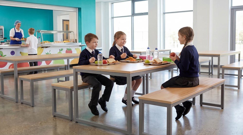 Monarch Dining Room Set 3 - W1800 x D760 x H800mm - ABC School Supplies