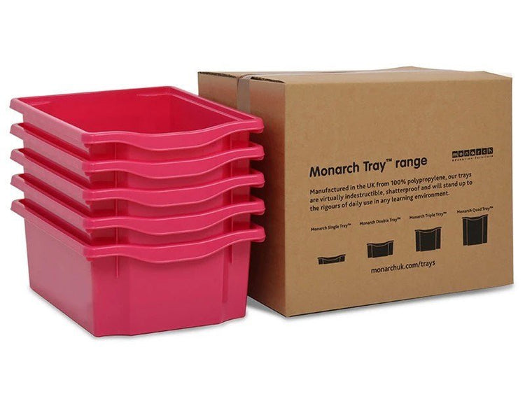 Monarch Double Storage Tray - 5 Unit Tray Pack - ABC School Supplies