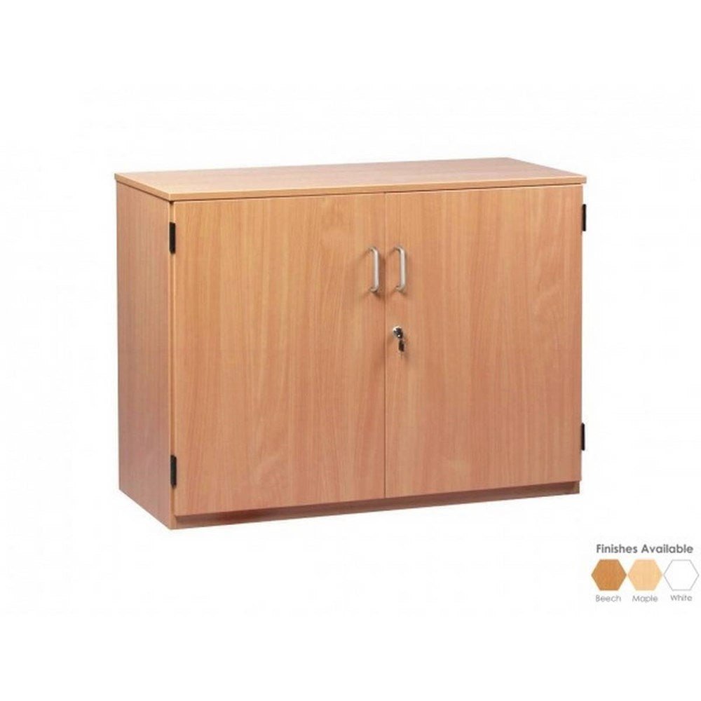 Monarch Mobile Stock Cupboard with 2 Adjustable Shelves and Lockable Doors - ABC School Supplies