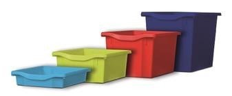 Monarch Single Tray Boxed Set of 10 (2 x Blue, Yellow, Red, Green and Purple) - ABC School Supplies