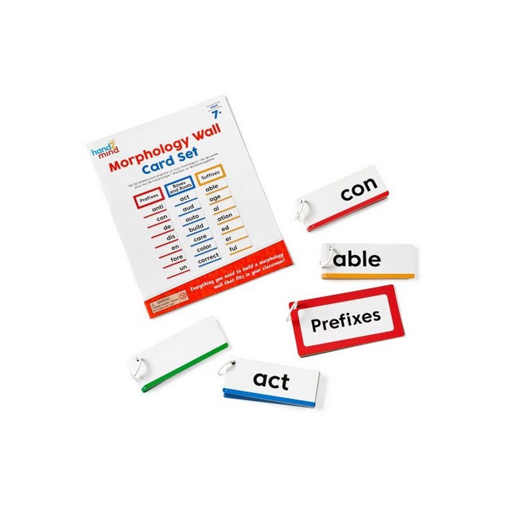 Morphology Wall Card Set - ABC School Supplies