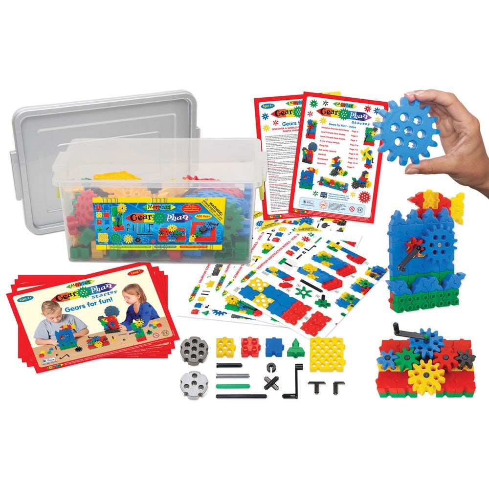 **Morphun Gearphun Starter 200 Set - ABC School Supplies