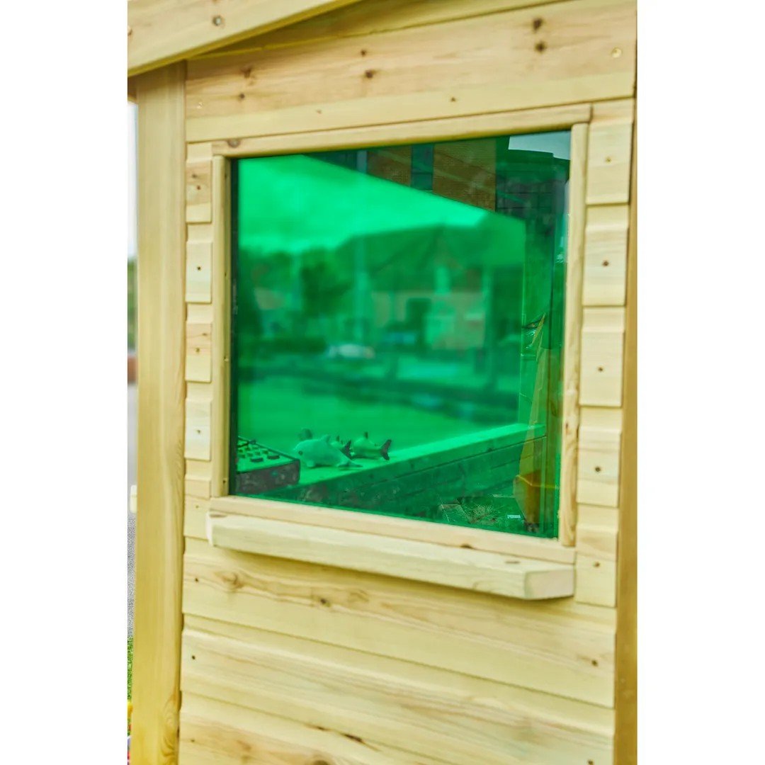 Multi - functional Wooden Shop - ABC School Supplies