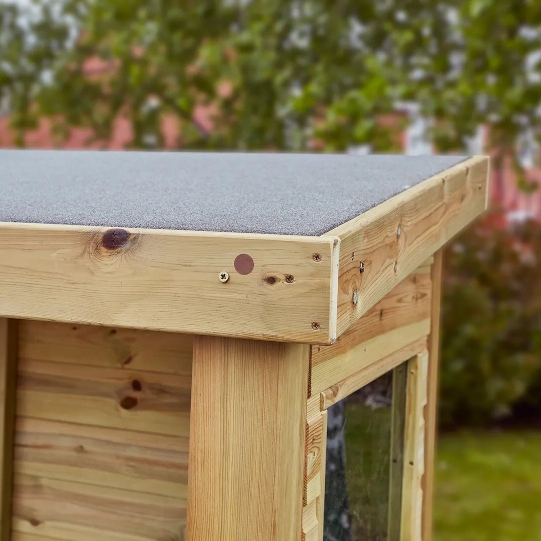 Multi - functional Wooden Shop - ABC School Supplies