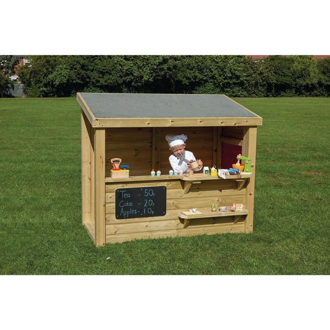 Multi - functional Wooden Shop - ABC School Supplies