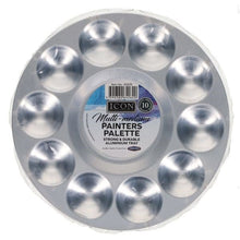 Multi - Medium Painters Palette - Aluminum Tray 10 Wells - ABC School Supplies