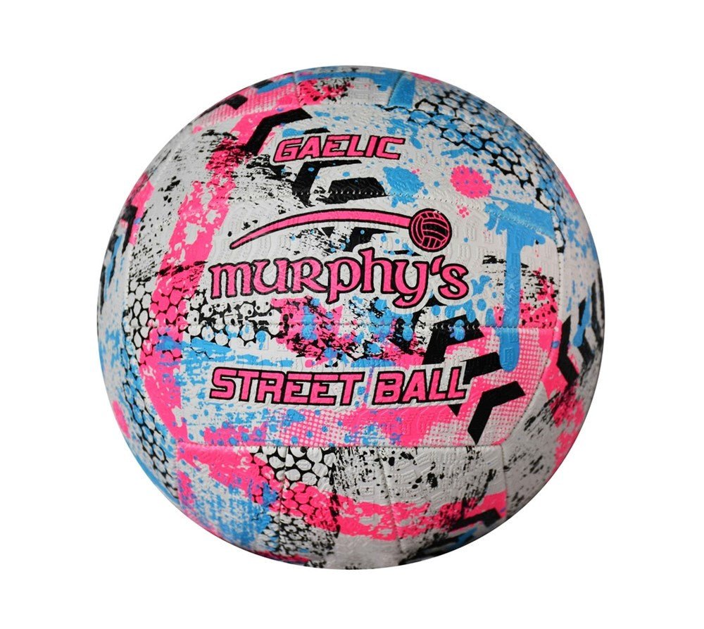 Murphy's Gaelic Street Football Size 5/Trainer White/Pink/Cyan - ABC School Supplies