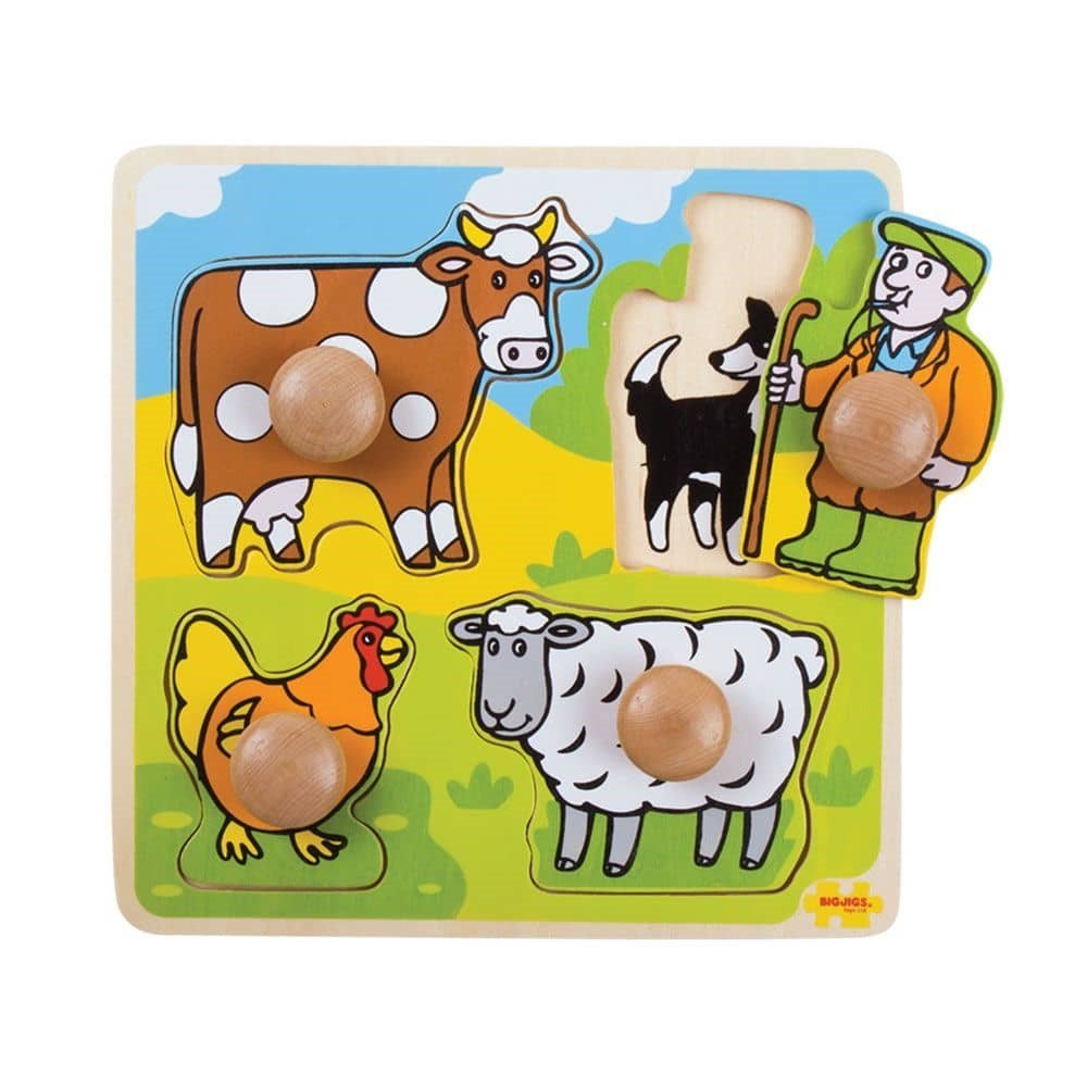 My First Peg Puzzle Farm - ABC School Supplies