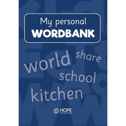 My Personal Word Bank Pack Of 10 - ABC School Supplies