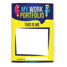 My Work Portfolio - A4 Plain Copybook - ABC School Supplies