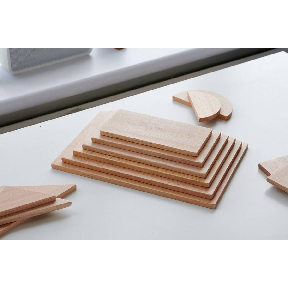**Natural Architect Rectangular Panels - Pk6 - ABC School Supplies