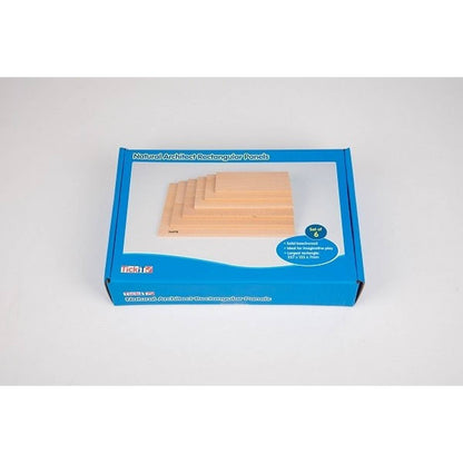 **Natural Architect Rectangular Panels - Pk6 - ABC School Supplies