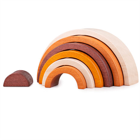 Natural Stacking Rainbow - ABC School Supplies