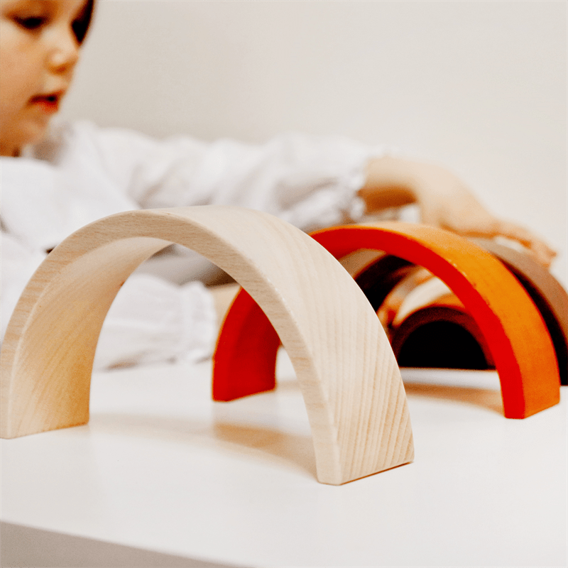 Natural Stacking Rainbow - ABC School Supplies