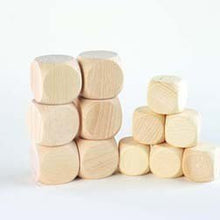 Natural Wooden Cubes (40Mm) - ABC School Supplies