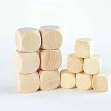 Natural Wooden Cubes (40Mm) - ABC School Supplies
