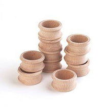 Natural Wooden Napkin Rings - ABC School Supplies