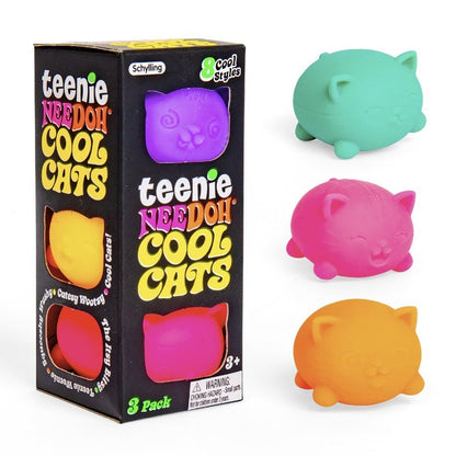 NeeDoh Teenie Cool Cats - ABC School Supplies