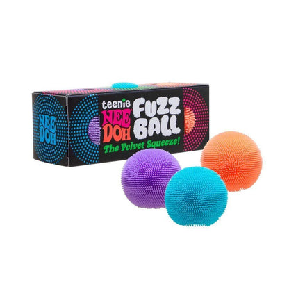 NeeDoh Teenie Fuzz Ball Mini Fuzzy Stress Balls - ABC School Supplies