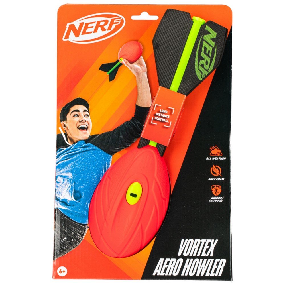 Nerf Vortex Aero Howler Foam Ball (Blue) - ABC School Supplies