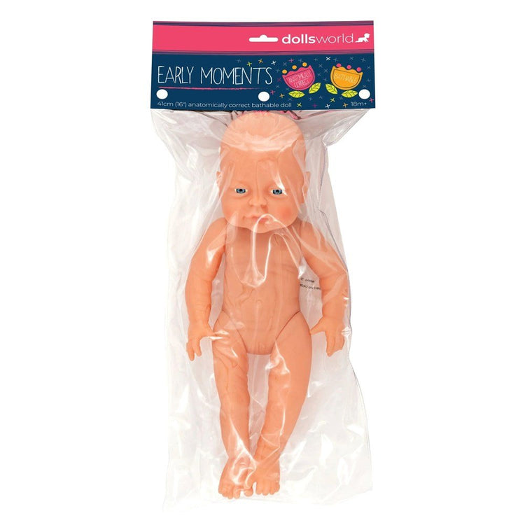 **New Born Boy Doll White - ABC School Supplies
