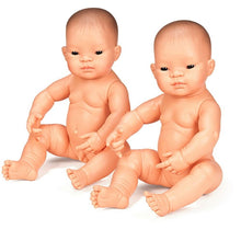 Newborn Baby Doll Asian Boy 40 Cm - ABC School Supplies