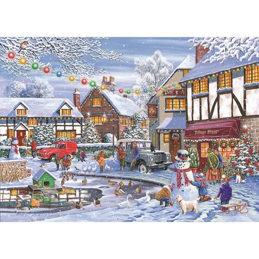 No.20 - On Thin Ice - 1000 Piece Jigsaw Puzzle - ABC School Supplies