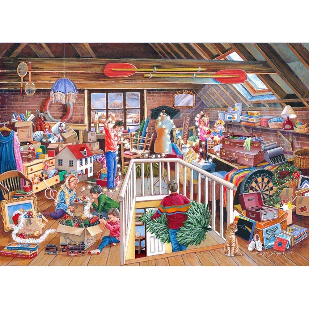 No.22 - Hunt The Baubles - 1000 Piece Jigsaw Puzzle - ABC School Supplies