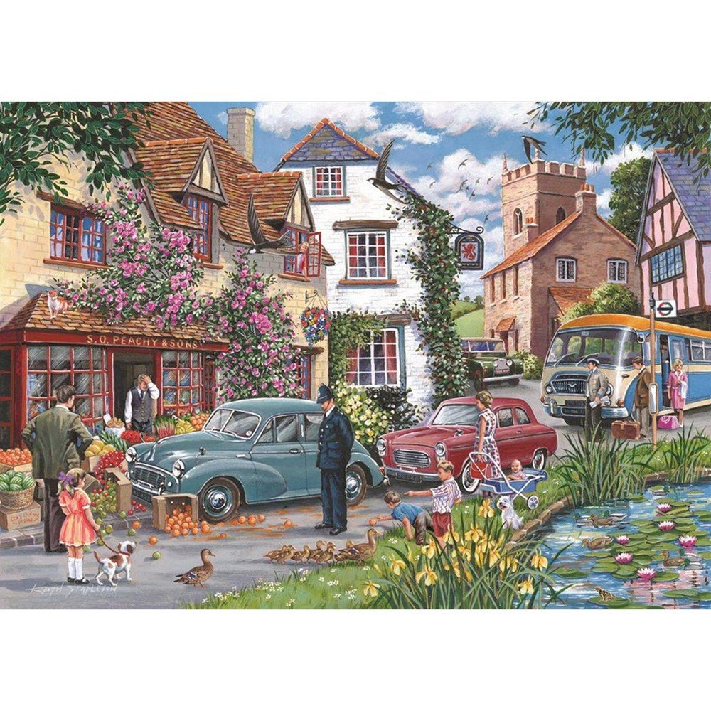 No.25 - Traffic Jam - 1000 Piece Jigsaw Puzzle - ABC School Supplies
