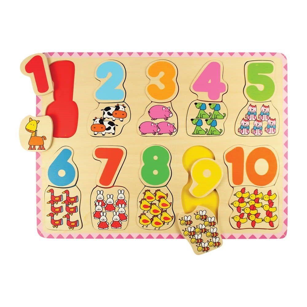Number and Colour Matching Puzzle - ABC School Supplies