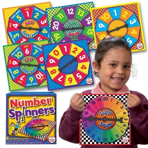 **Number Spinners - ABC School Supplies