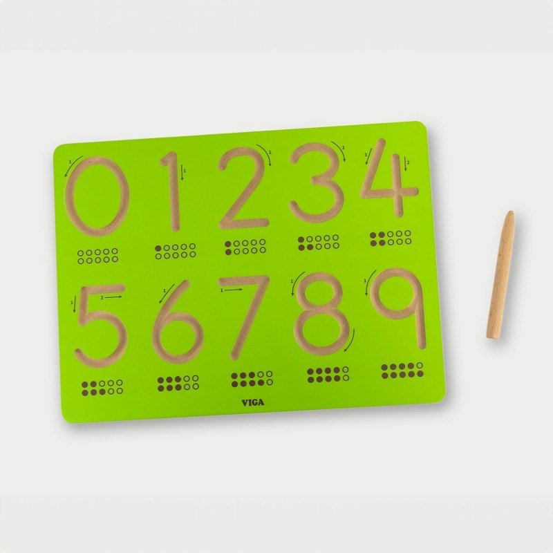 Number Tracing Board - ABC School Supplies