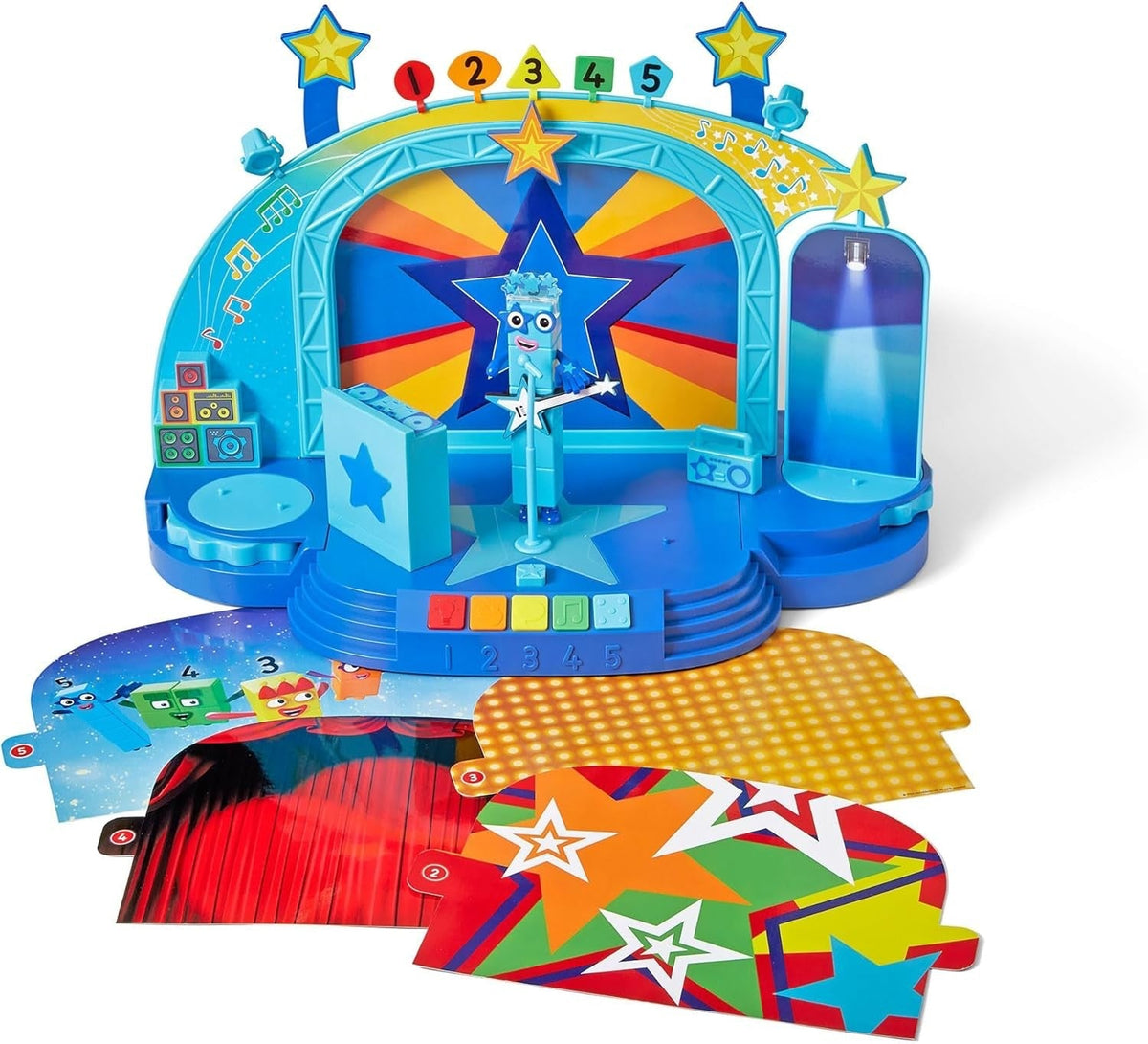 Numberblocks Five's Musical Superstar Stage - ABC School Supplies